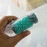 ByLife® Noppenfolie - Ideaal om breekbare spullen te verpakken - Luchtkussenfolie - Effectief voor verpakkingsmaterialen - Verpakkingsfolie - 100 cm x 25 m x 80 MY