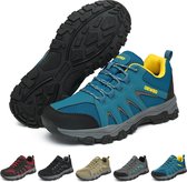 Geweo Chaussures de randonnée Unisexe - Antidérapantes Plein air - Imperméables et Respirantes - Comfort Extra - Blauw - Taille 45