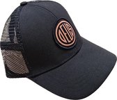 DEUS Woven Pill Trucker cap - Black