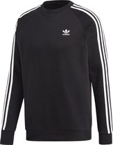 adidas Originals 3-Stripes Crew Sweatshirt Mannen zwart 2XL