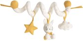 Domiva Activiteitenspiraal LEAFY BUNNY - Biologisch katoen/Gerecycled polyester - 26 cm