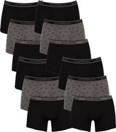 Emporio Armani 12-pack boxershorts - zwart/bruin