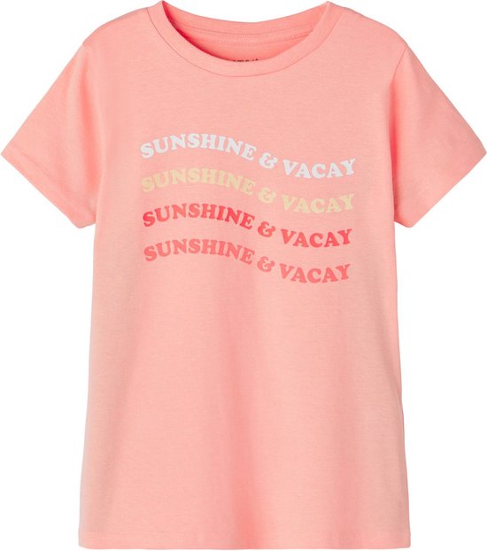 Name it t-shirt filles - rose - NKFfulina - taille 116