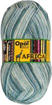 Opal Sokkenwol Africa 100 gram nr 11167 Blauw mix