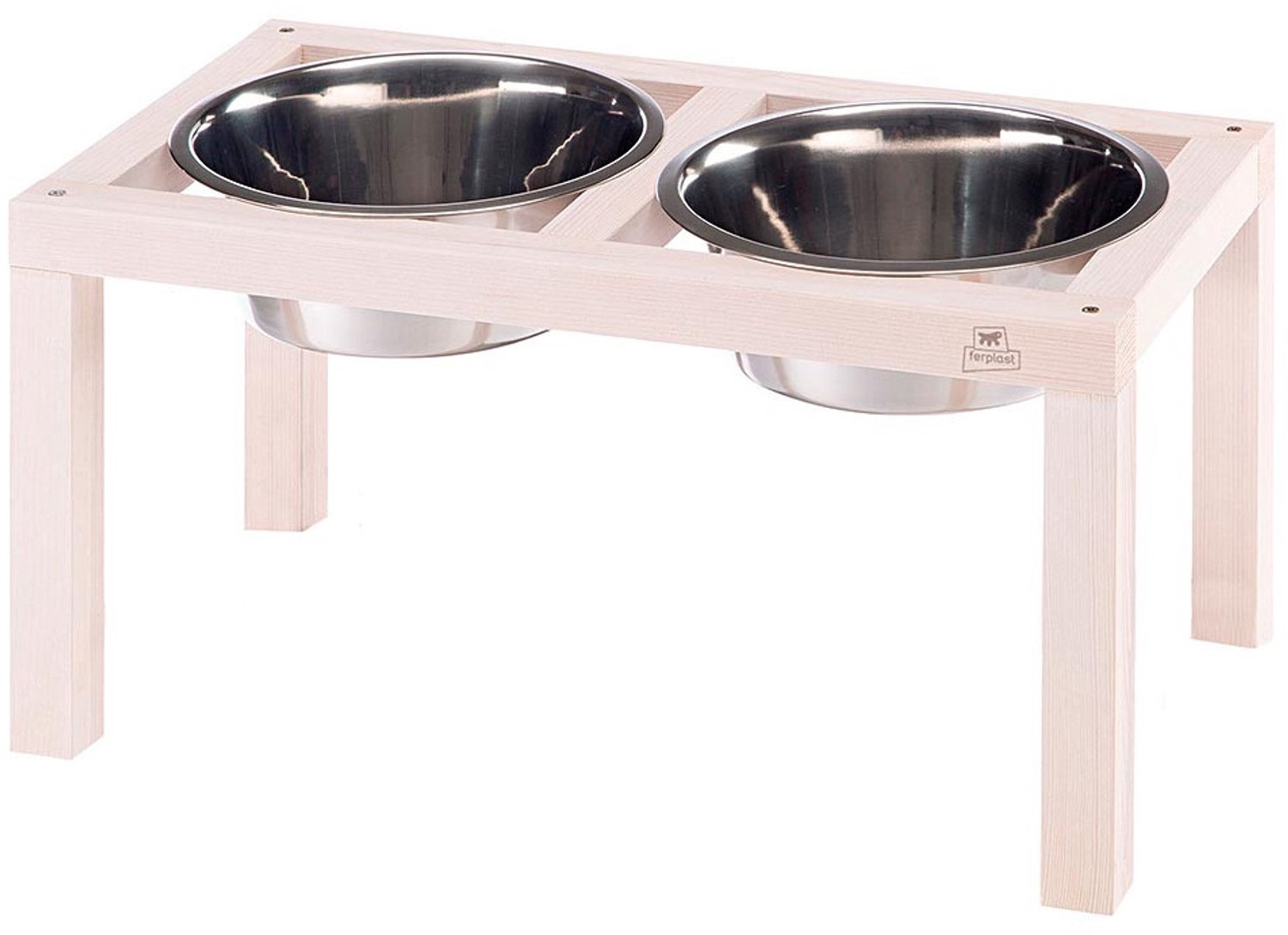 Ferplast Hondenvoerbak / Hondenwaterbak Desco Wood Inhoud - 3,6 L