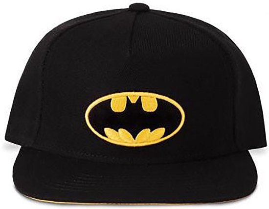 Batman Batman Logo mit Umhang Cap zwart Heren