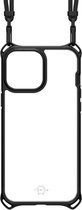 ITSkins Level 2 Hybrid Sling cover - zwart/transparant - voor iPhone 13 Pro Max