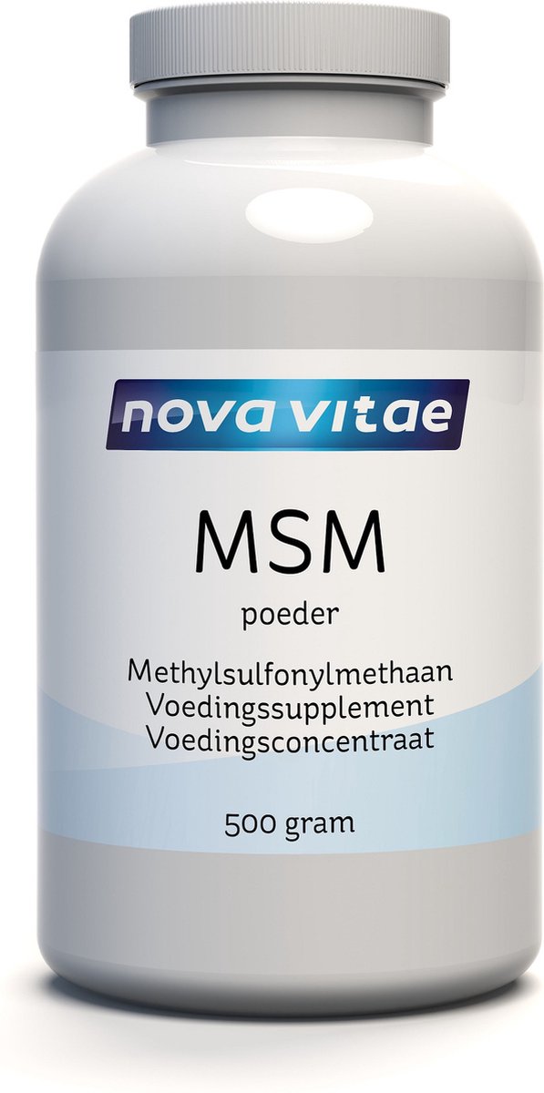 Goedkoopste Nova Vitae - MSM Poeder - 500 gram
