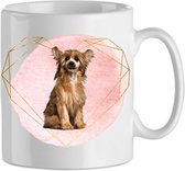 Mok chinese crested 5.1| Hond| Hondenliefhebber | Cadeau| Cadeau voor hem| cadeau voor haar | Beker 31 CL