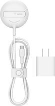 Belkin Boost Charge Pro - Draagbaar draadloos laadstation met MagSafe - 15W - zonder oplader - Wit