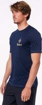 Rip Curl - UV-zwemshirt voor heren - Salt Water Culture - Korte mouw - Navy - maat S