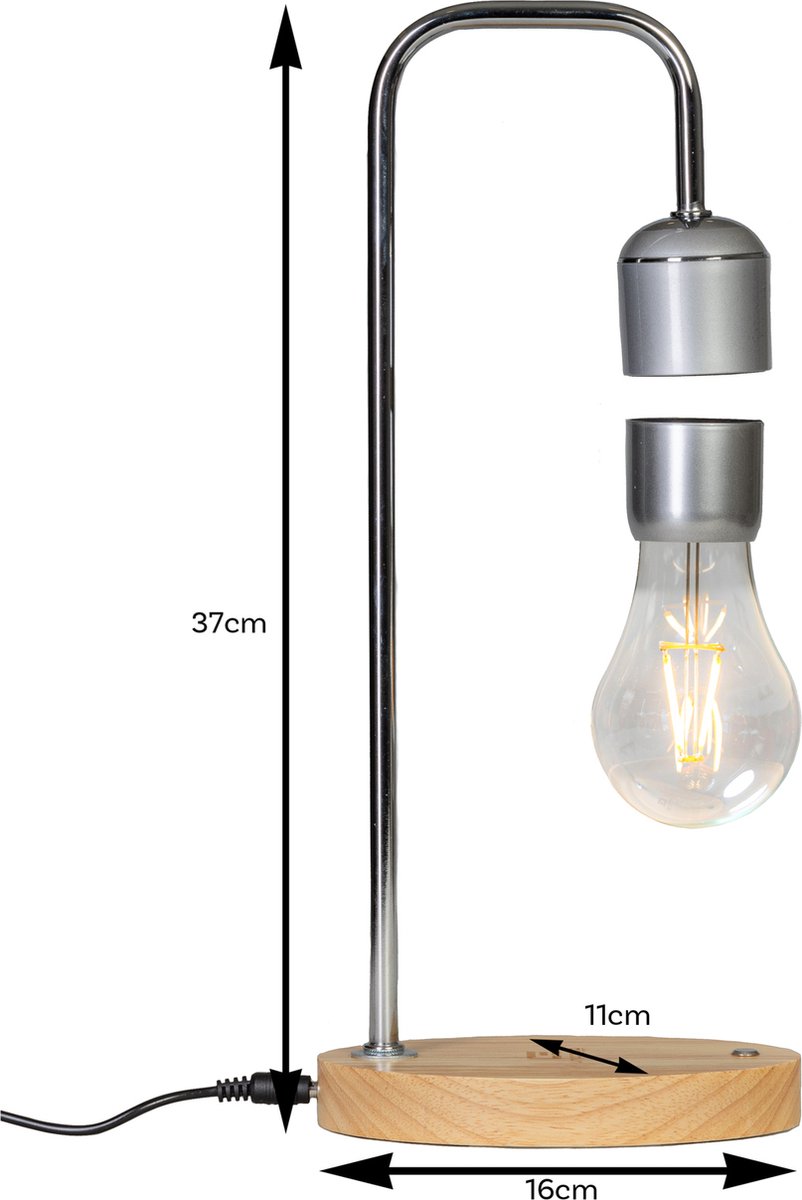 Lampe De Bureau à Suspension Magnétique LED, Rechargeable