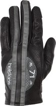 Helstons Record Air Ete Leather Black Grey Gloves T8 - Maat T8 - Handschoen
