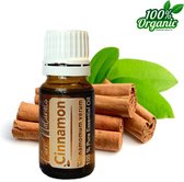 Cinnamon (Kaneel) etherische Olie 10 ml | Kaneel olie | 100% PUUR | Biologisch | Essentiële olie Aromatherapie | Olie diffuser | Geschikt voor inname | Pure Naturals