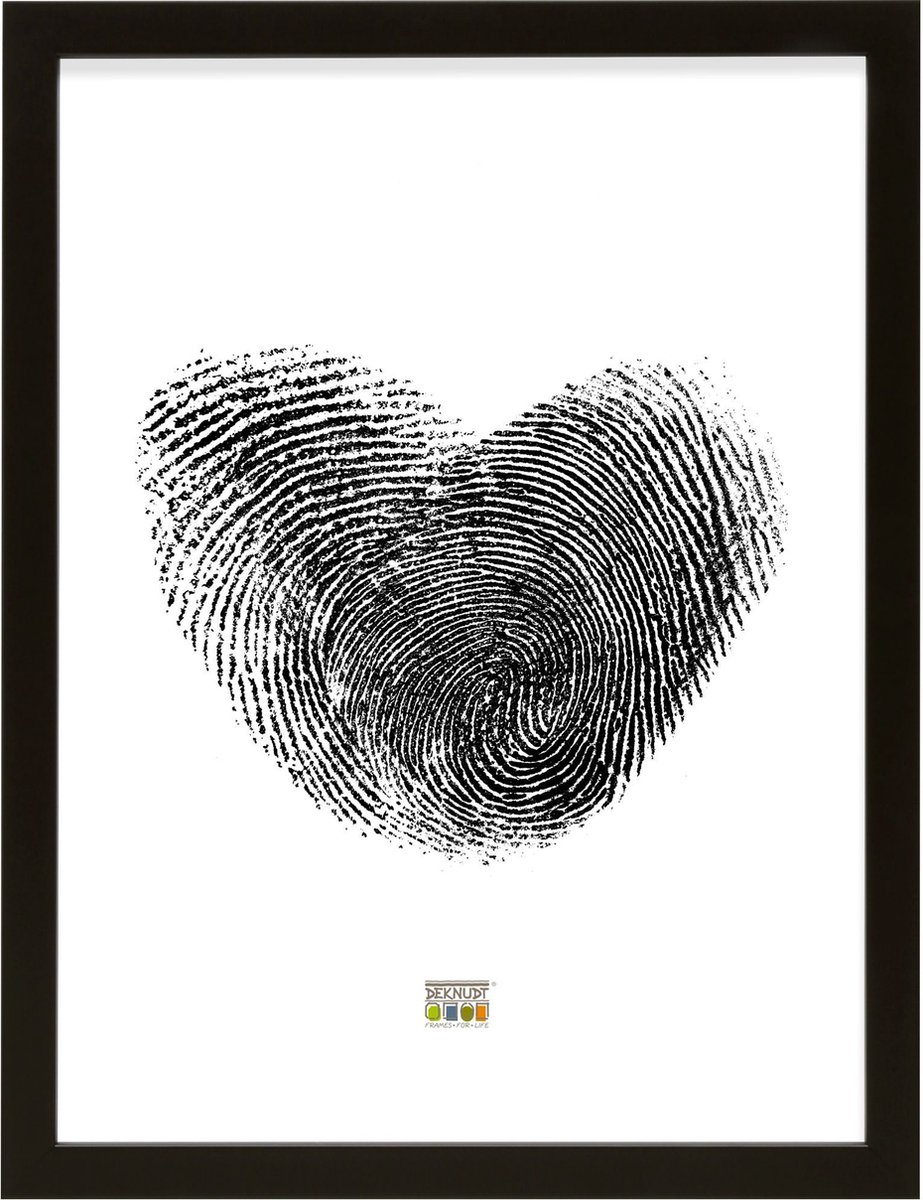Deknudt Frames fotolijst S40RK2 - zwart - voor foto 50x70 cm