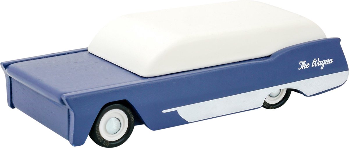Mr. Dendro - Houten auto - 14cm - The Wagon - houten speelgoed auto vanaf 3 jaar