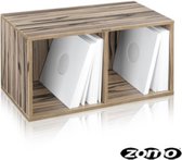 Zomo VS Box 200 zebrano  - Vinyl box