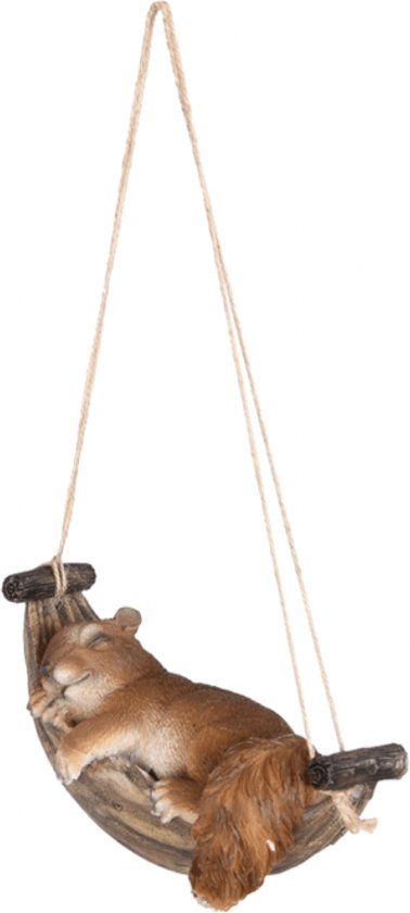 Image de jardin Esschert Design Squirrel In Hammock