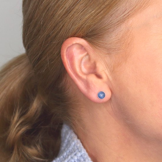 ARLIZI 2048 Ensemble de Bijoux pendentif cabochon kyanite bleue - argent sterling