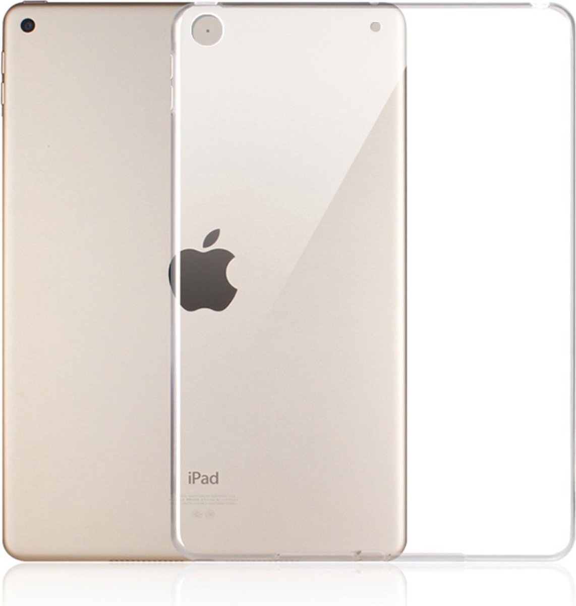 Peachy Doorzichtige geschikt voor iPad 2017 2018 clear case TPU transparant hoesje
