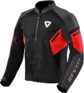 REV'IT! Jacket GT R Air 3 Black Neon Red - Maat S - Jas