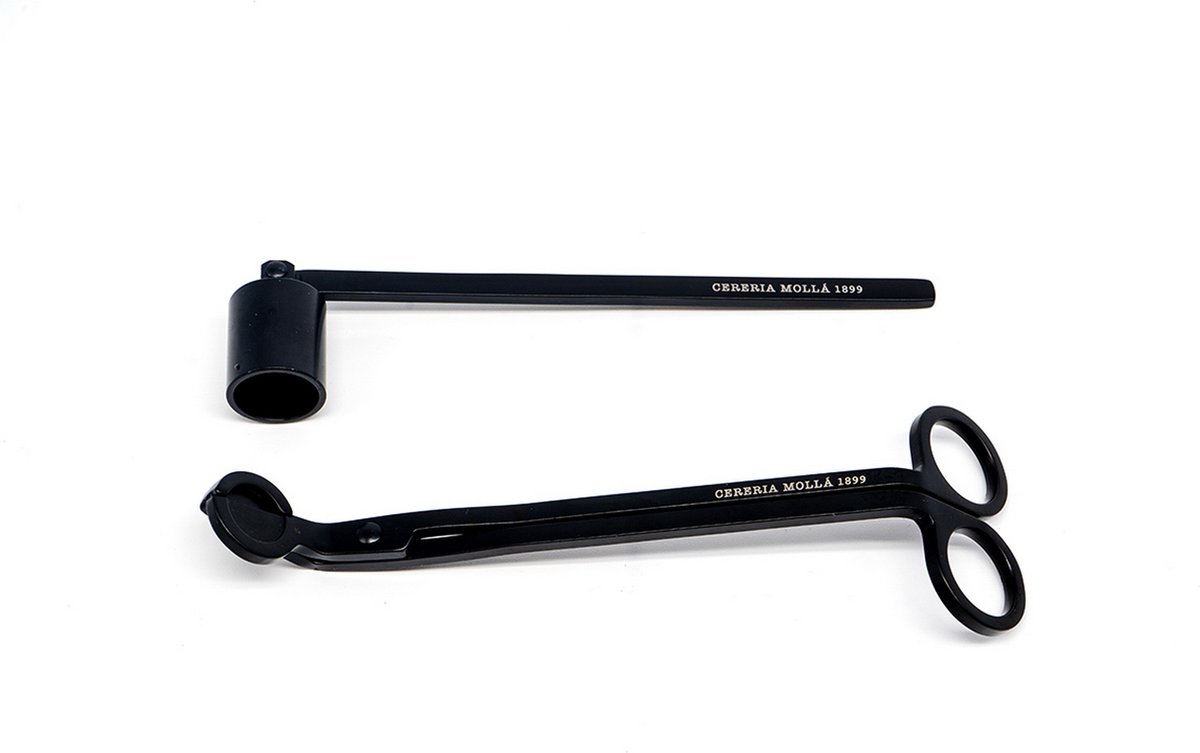 Cereria Molla 1899 - Set of Wick trimmer and candle snuffer