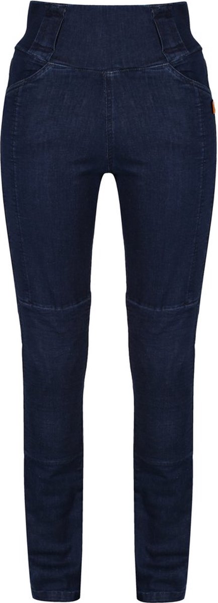 Motogirl Melissa Motorjegging Motorbroek Dames Zomer - Blauw - Maat 44 /SHORT