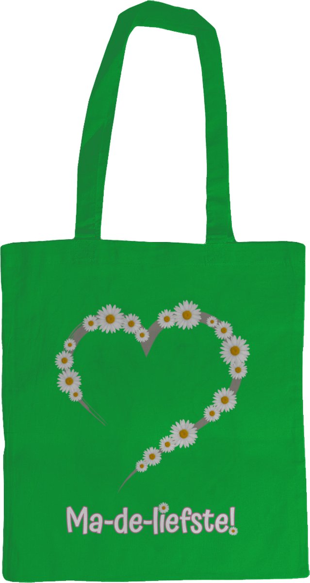 OddityPieces - The ODD Bags - Tas - Groen - Madeliefste - Moederdag