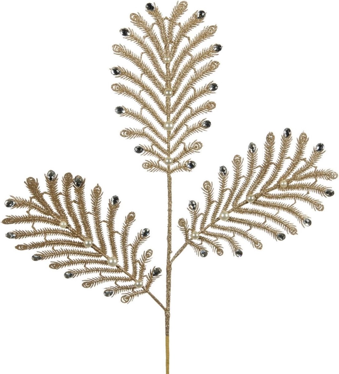 Viv! Home Luxuries Kerst - decoratietak - goud - 80cm - topkwaliteit