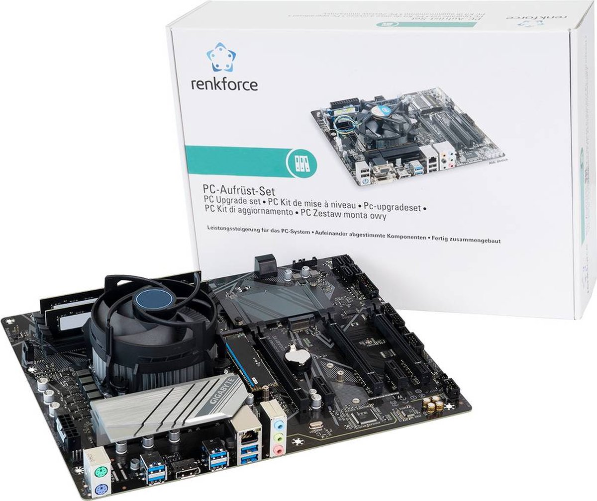 Renkforce PC tuning kit Intel® Core™ i7 11700k (8 x 3.6 GHz) 32 GB Intel UHD Graphics 750 ATX