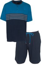 Paul Hopkins Heren Shortama Blauw PHSAH2003A - Maten: XXL