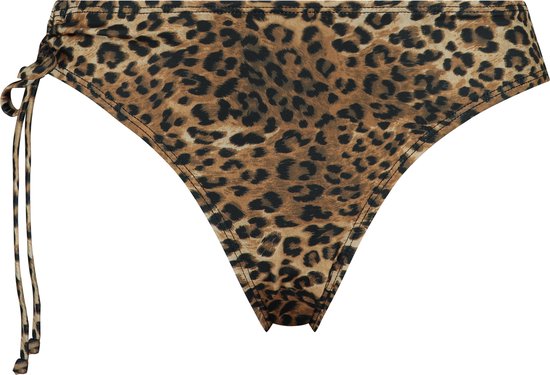 Hunkemöller Dames Badmode Rio Bikinibroekje Leopard - Bruin - maat M
