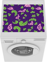 Wasmachine beschermer mat - Bladeren - Dieren - Patronen - Breedte 55 cm x hoogte 45 cm