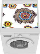 Wasmachine beschermer mat - Patronen - Abstract - Kleuren - Breedte 55 cm x hoogte 45 cm