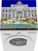 Wasmachine beschermer mat - Verlichting - Fontein - Rome - Breedte 60 cm x hoogte 60 cm