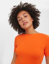 Vero Moda VMPANDA MODAL SS TOP - Cherry Tomato  Orange