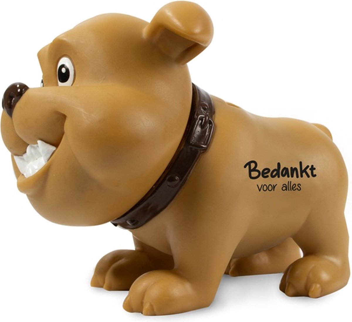 Spaarpotje hond Bedankt