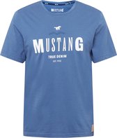 Mustang shirt alex Wit-L