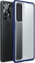 Xiaomi 12 Hoesje - Mobigear - Shockproof Serie - Hard Kunststof Backcover - Blauw - Hoesje Geschikt Voor Xiaomi 12