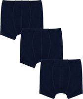 Gami 3 pack jongens boxershorts Donker blauw 116
