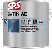SPS Satin AE mengbasis P - lak - verf zijdeglans inhoud 2.5 liter voor binnen en buiten