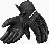 REV'IT! Sand 4 Black Motorcycle Gloves S - Maat S - Handschoen