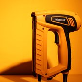 AspektProducts - Nietpistool - Nietmachine - Handnieter - Elektrische Tacker - Tracker - Nietjes & Houtbewerking Tool - Oranje