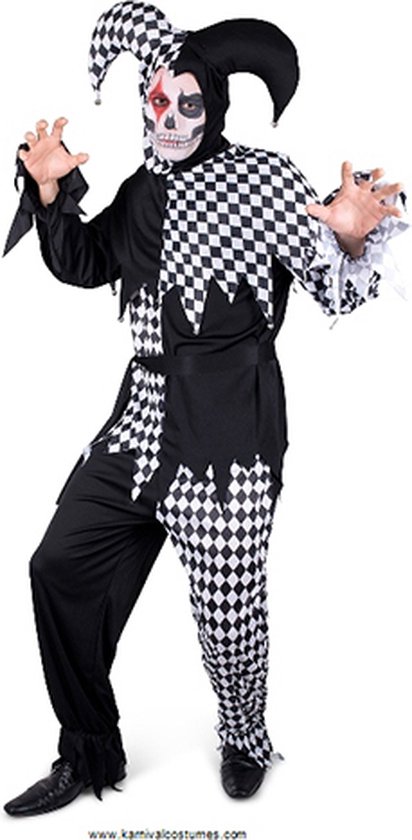 Karnival Costumes Horror Joker Heren Halloween Kostuum Heren