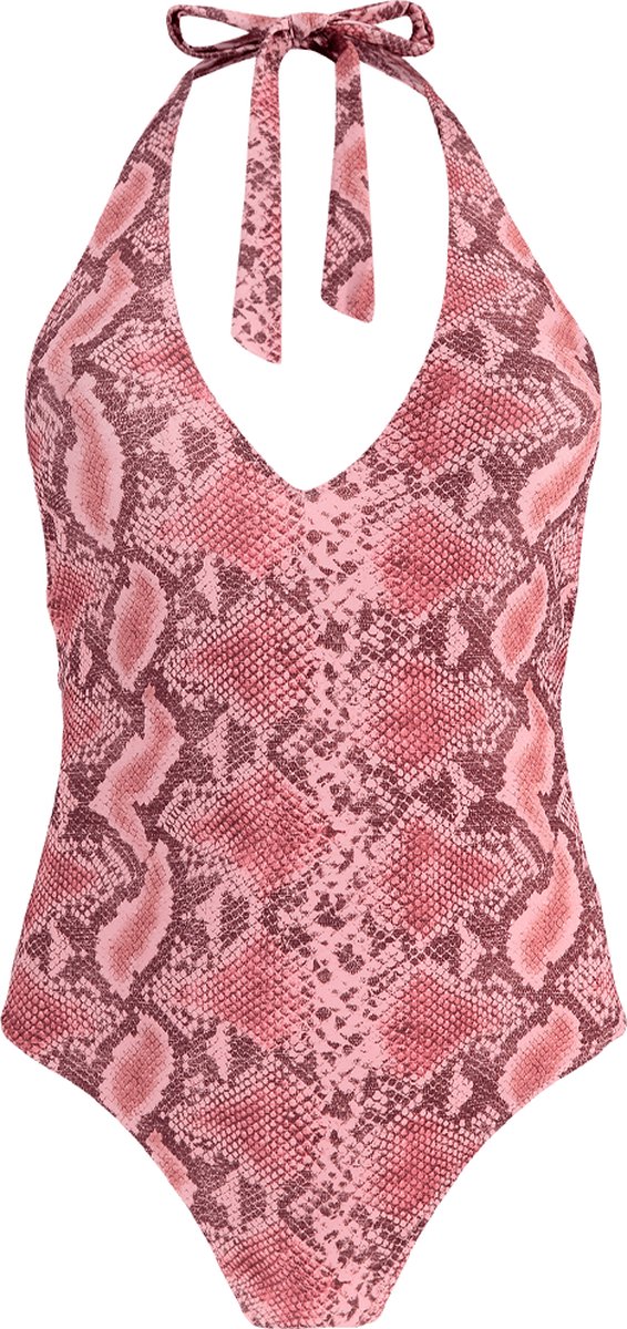 Barts Keona Halter One Piece pink Dames Badpak - Maat 42
