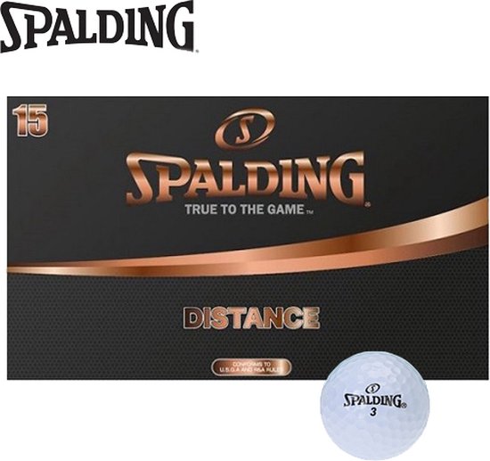 Spalding Distance Golfballen 15 stuks