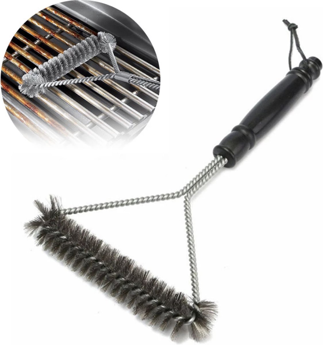 ALG-Shop - BBQ Borstel - bbq accesoires - bbq gereedschap - bbq reiniger