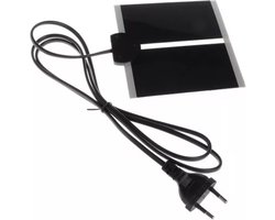 Warmtemat 15x15cm met dimmer - voor dieren - kuikens - reptielen