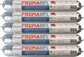 Promasil PromaGel - Injectiegel Opstijgend vocht - ATG nr 3107 (kwaliteitscertificaat) - WTCB A+A+A+ (hoogste kwaliteit) - worst 600ml - 5 stuks