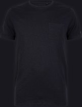 P&S Heren T-shirt-FRANK-Black-M